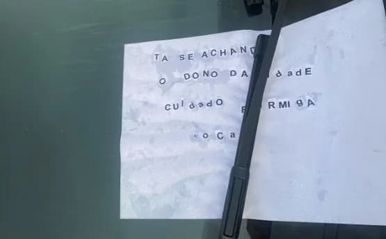 Prefeito de Barra Funda é alvo de ameaça com bilhete anônimo