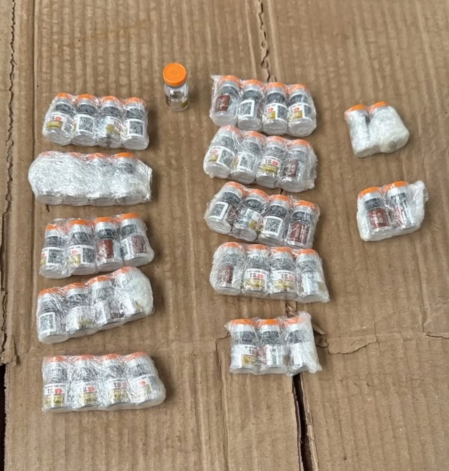 PF/Receita Federal prende motorista com 44 ampolas de Tirzepatida na BR-468