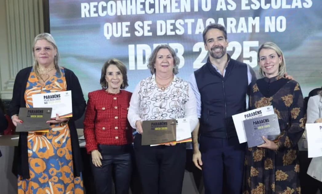 Escola Estadual São Martinho recebe reconhecimento por destaque no Ideb 2025
