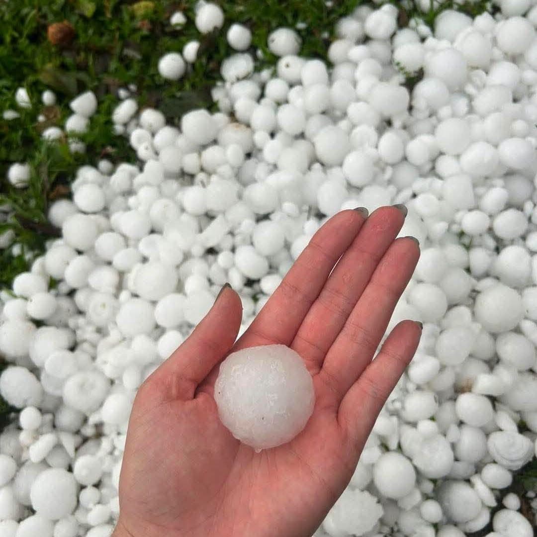 Temporal de granizo destrói centenas de residências em Santo Antônio das Missões