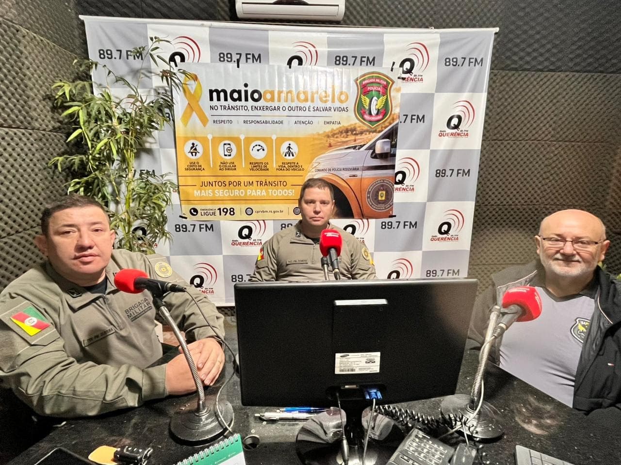 “No trânsito, enxergar o outro é salvar vidas”: PRE reforça campanha Maio Amarelo