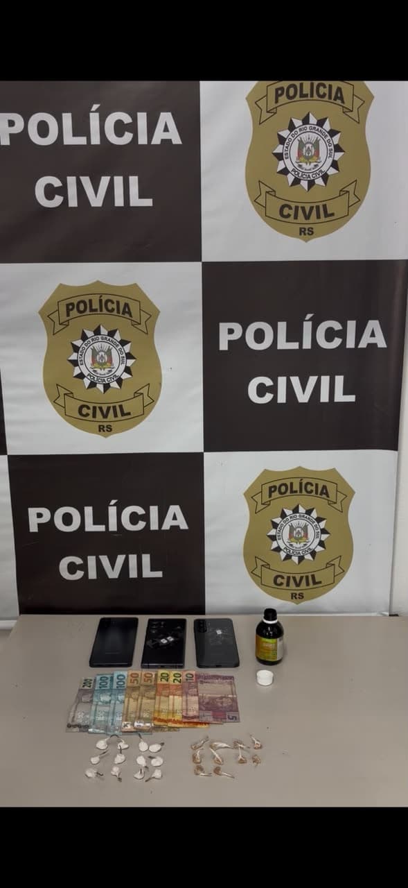 Polícia Civil prende mulher e apreende entorpecentes no Bairro São João em Santo Augusto