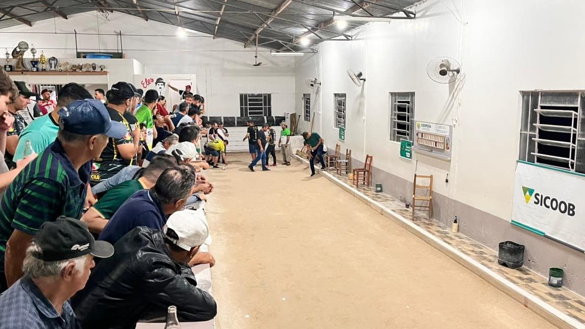 Grande público prestigia jogos de ida das quartas de final da Copa Querência de Bocha em Costa do Turvo