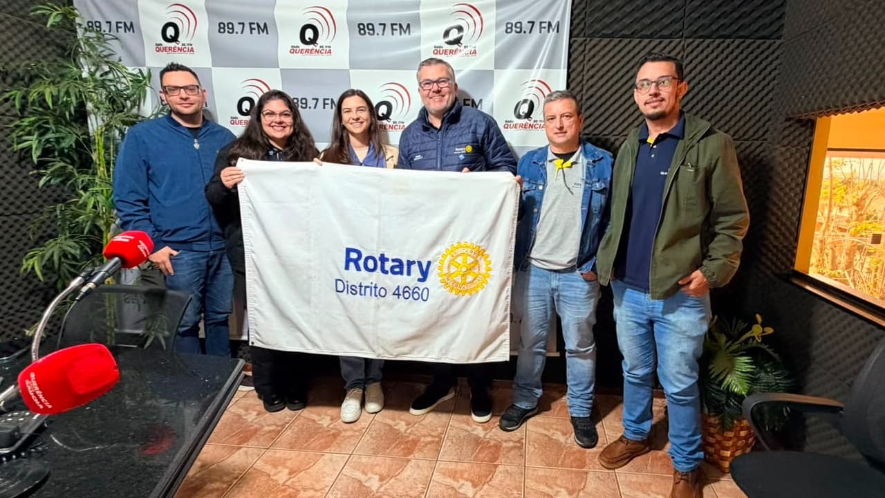 Marco Rotário é inaugurado em Santo Augusto com presença de lideranças do Distrito 4660