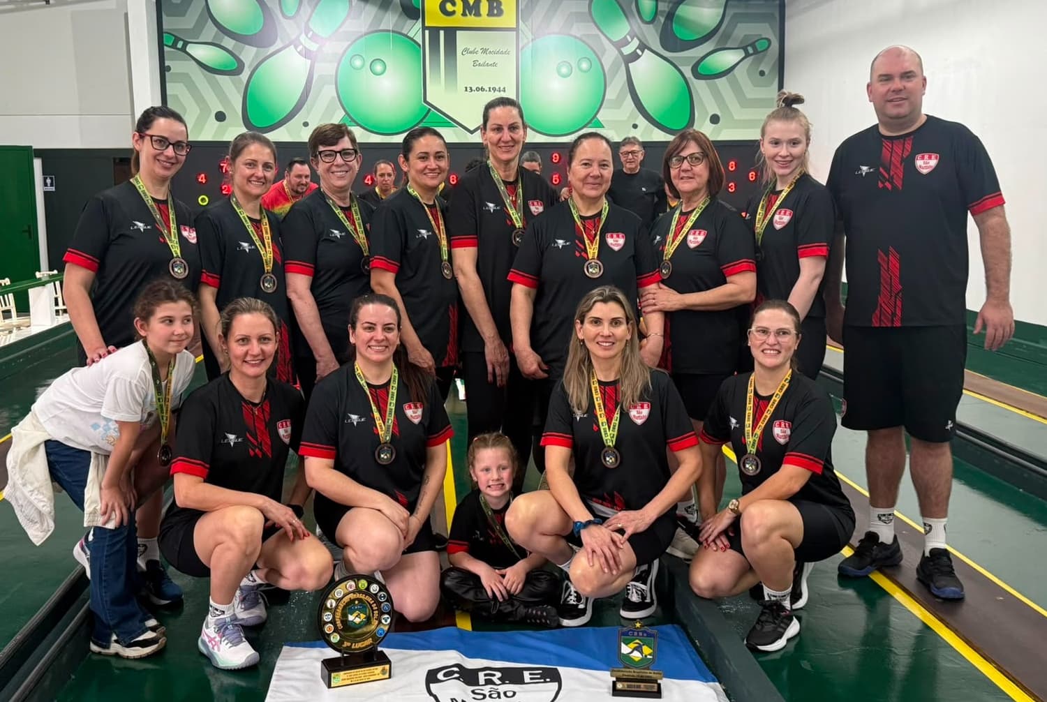 Clube Recreativo e Esportivo São Martinho conquista o 3º lugar na Taça Brasil de Clubes Feminino de Bolão Bola 23