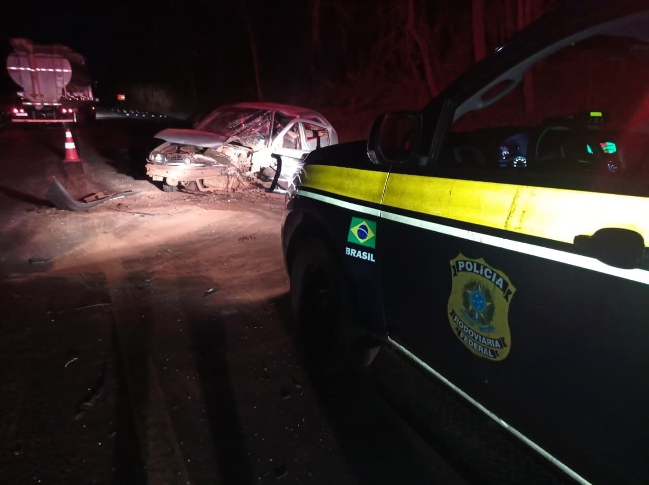 Homem morre em colisão frontal entre dois carros na BR-285, em Bozano; um dos veículos é de Coronel Bicaco