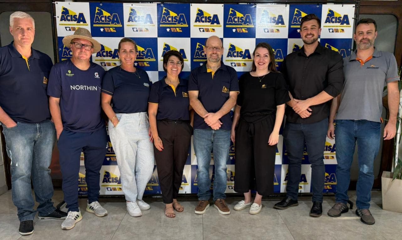 Eleita nova diretoria da ACISA para o biênio 2026/2028