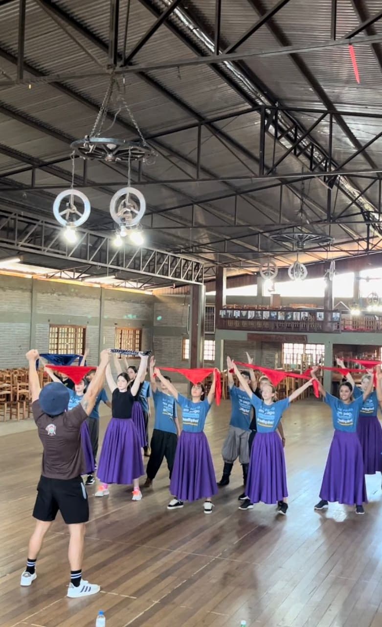 Com instrutores e coreógrafos de destaque estadual, CTG Pompílio Silva reforça a preparação das invernadas