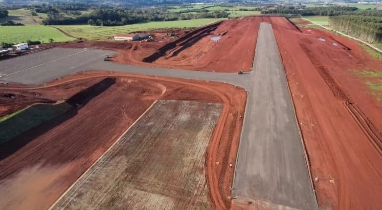 Reforma do Aeroporto de Santa Rosa avança e abre caminho para novas companhias aéreas e voos comerciais