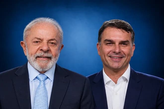 Debate entre Flávio e Lula acontece neste domingo