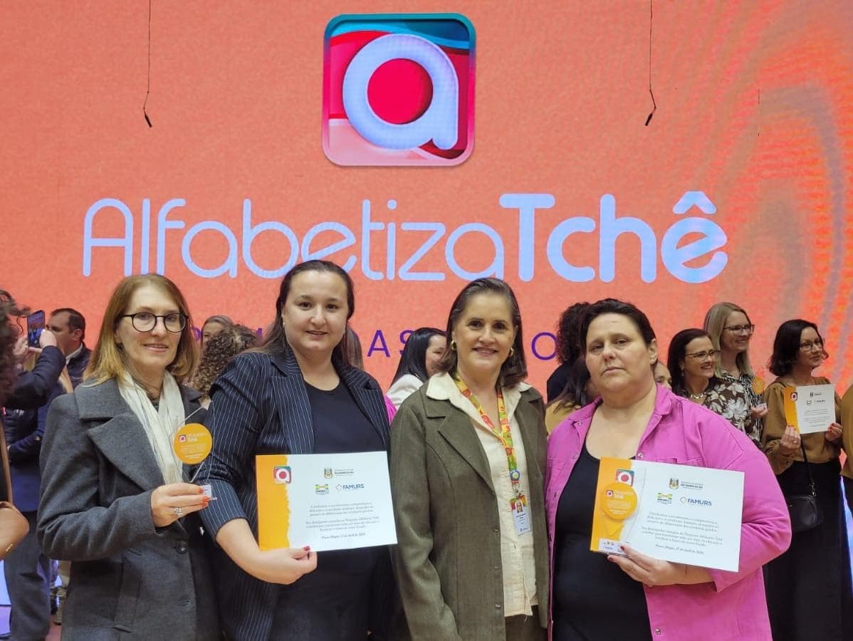 Escola Francisco Andrighetto é destaque no Alfabetiza Tchê