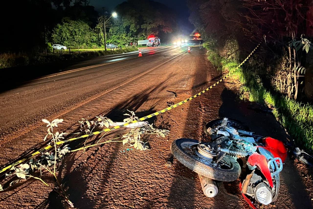 URGENTE: Motociclista morre em acidente na ERS-155, em Santo Augusto