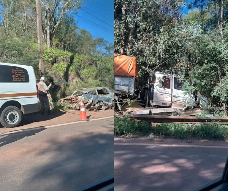 Acidente com morte é registrado na ERS-155 em Ijuí
