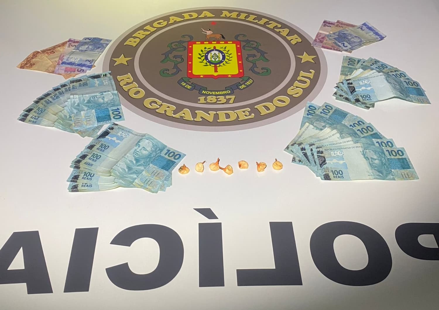 Brigada Militar prende homem por tráfico de drogas em Sede Nova