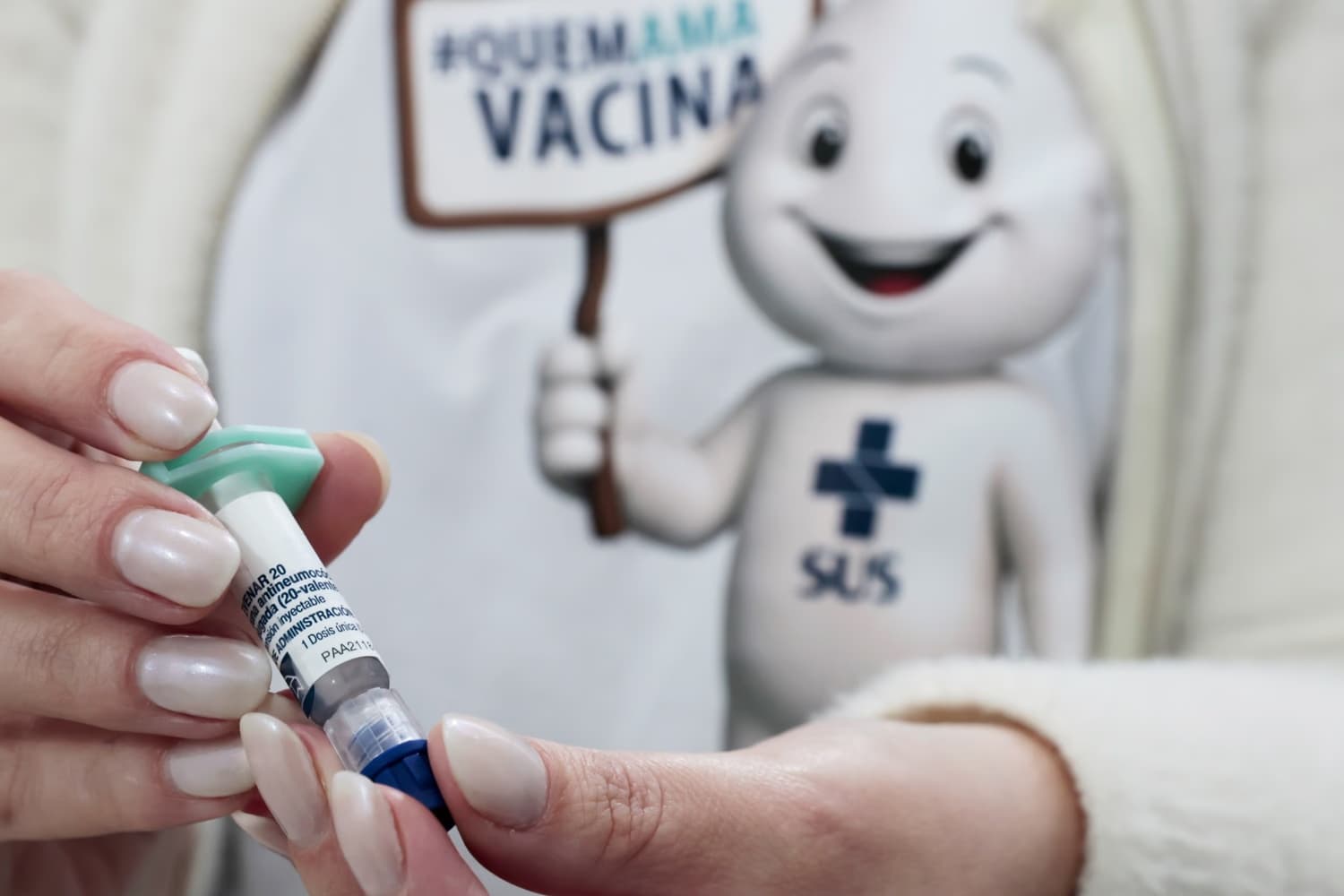 Governo do Estado iniciará em julho distribuição de nova vacina que protege contra pneumonia e meningite