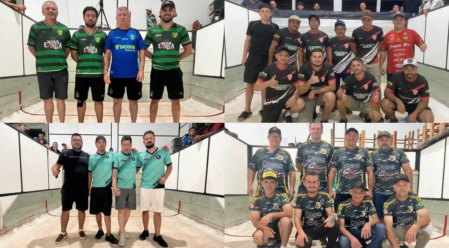 São Jacó sedia as grandes finais da 4ª Copa Querência/Sicoob de bocha e 1ª Taça Blattcon/Rede Construir neste domingo