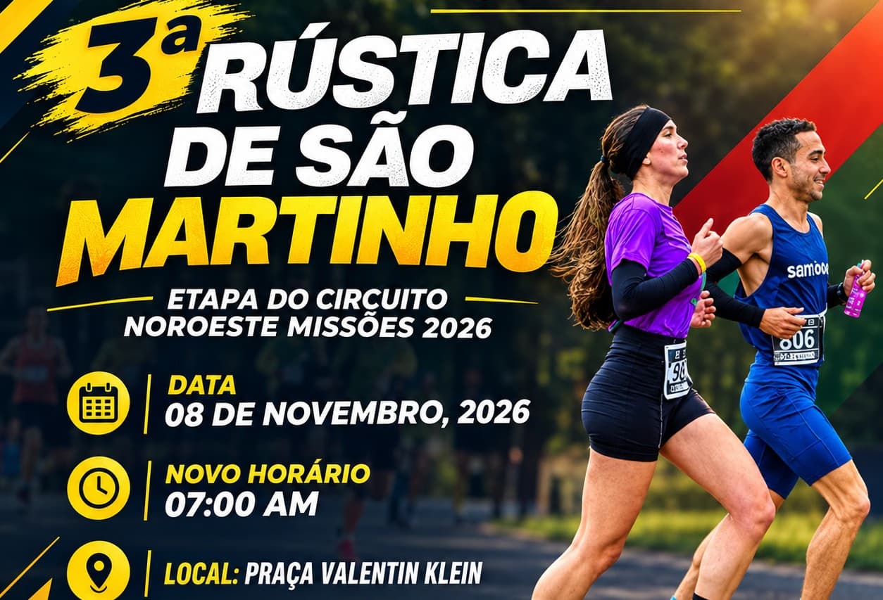 3ª Rústica de São Martinho será realizada no dia 8 de novembro