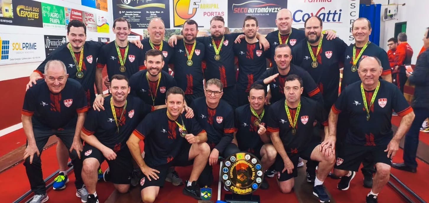 São Martinho conquista o tetracampeonato da Taça Brasil de Clubes de Bolão Masculino