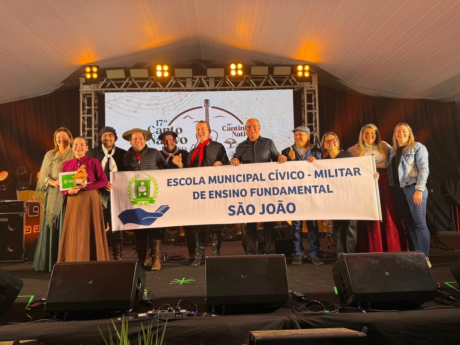 Divulgadas as composições vencedoras do 10º Cantinho Nativo