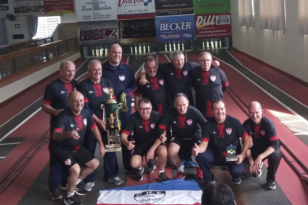 Clube Recreativo e Esportivo São Martinho conquista o título do 3º Campeonato Brasileiro de Clubes da Melhor Idade Masculino