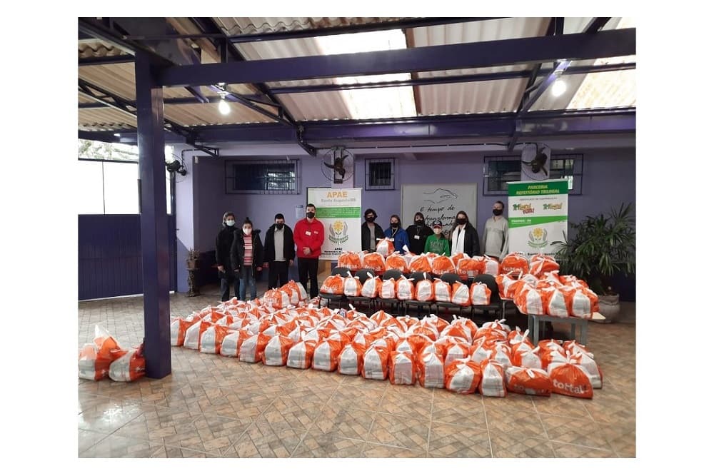 APAE recebe doações do Grupo Grazziotin