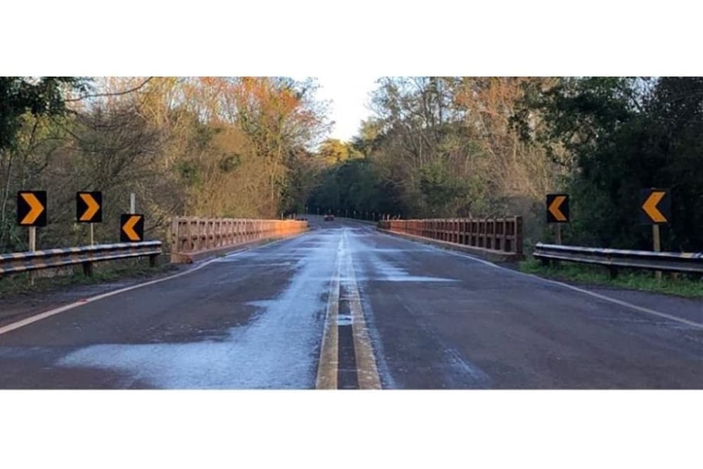 Ponte sobre o Rio da Várzea na RS 569 está liberada