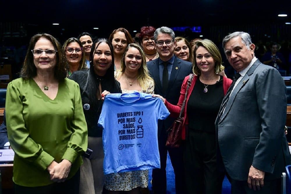 Vai à sanção projeto que equipara diabetes tipo 1 a deficiência