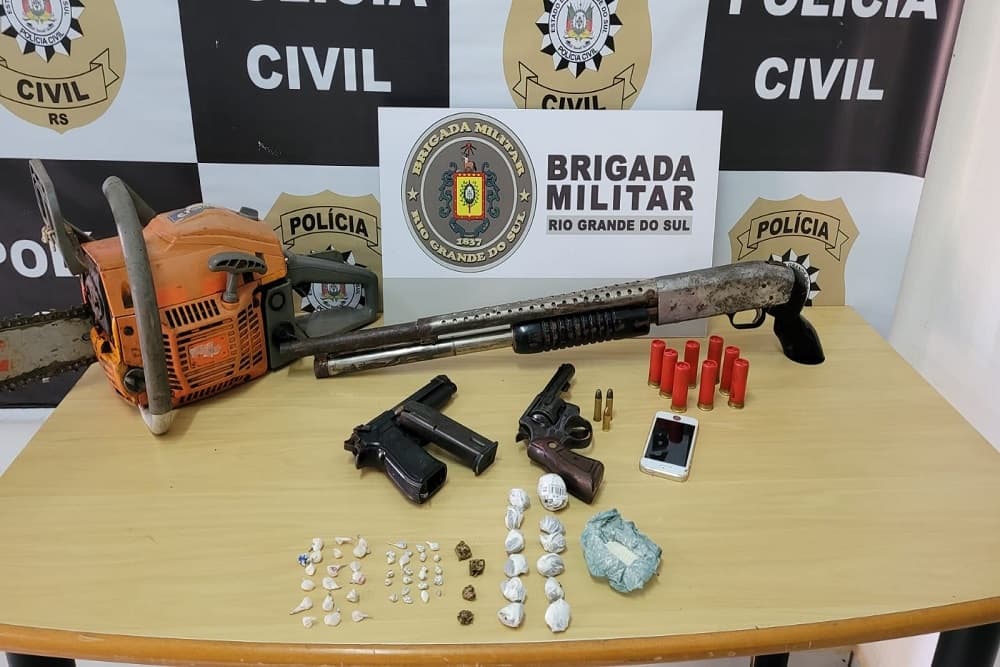 Polícia estoura boca de fumo em Tenente Portela