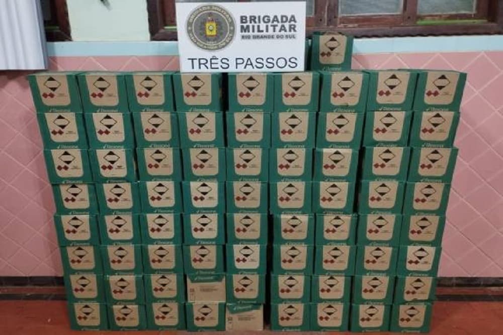 Apreensão de desodorantes causa prejuízo estimado em R$ 77 mil ao crime