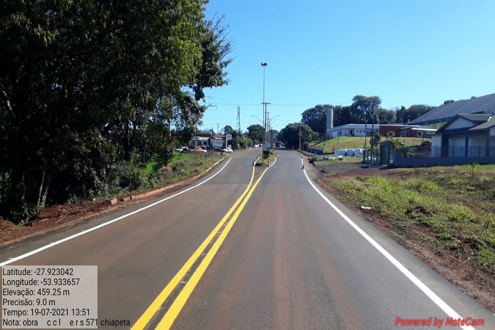 Concluída a recuperação da ERS-571, entre Santo Augusto e Chiapetta