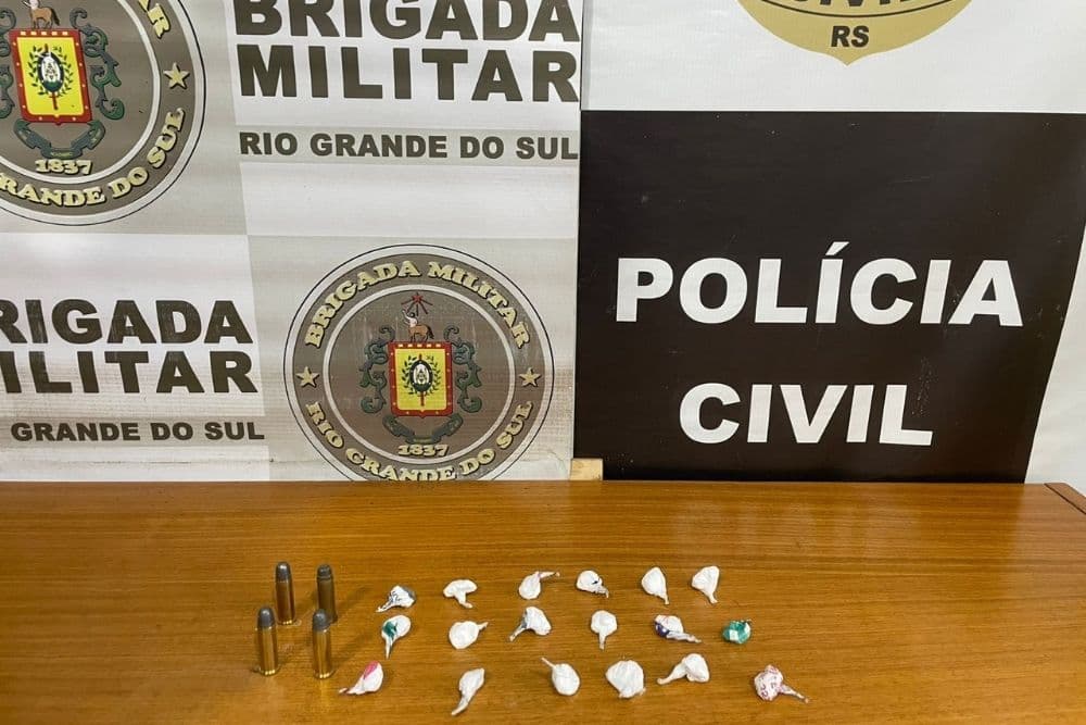 Brigada Militar prende homem por tráfico de drogas em Bom Progresso