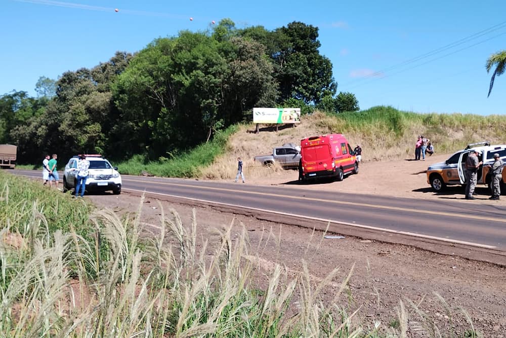 Acidente com óbito na ERS-210 em São Martinho
