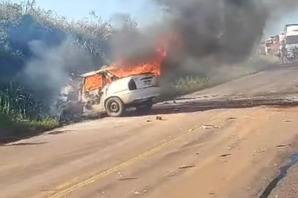 Grave acidente na RS-324 deixa uma vítima fatal em Três Palmeiras