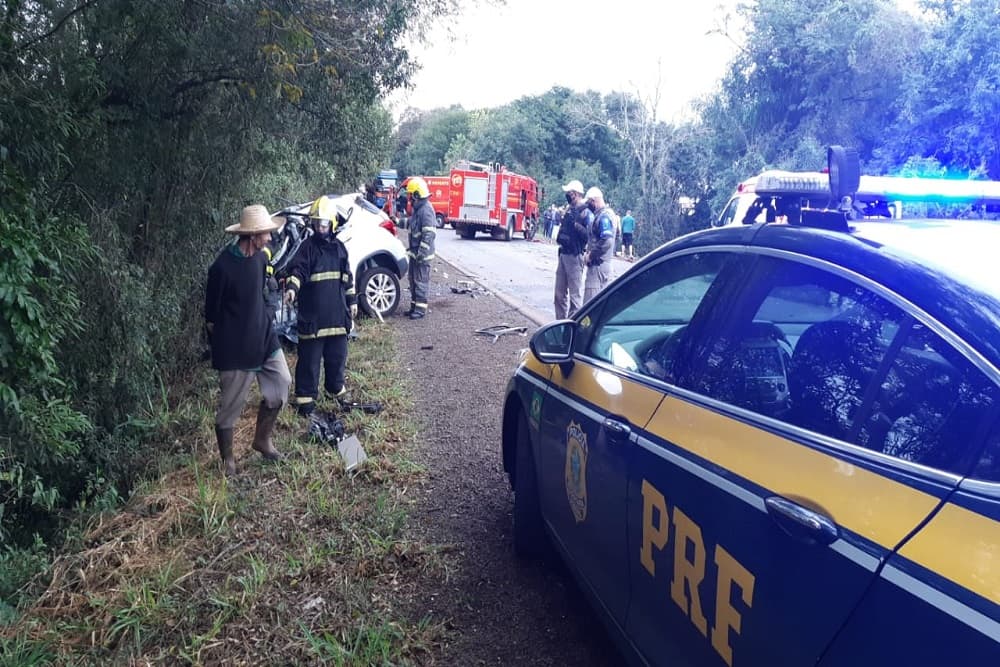 PRF atende acidente fatal em Entre Ijuís