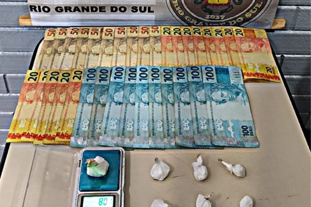 Brigada Militar realiza prisão por tráfico de drogas e resistência em Santo Augusto