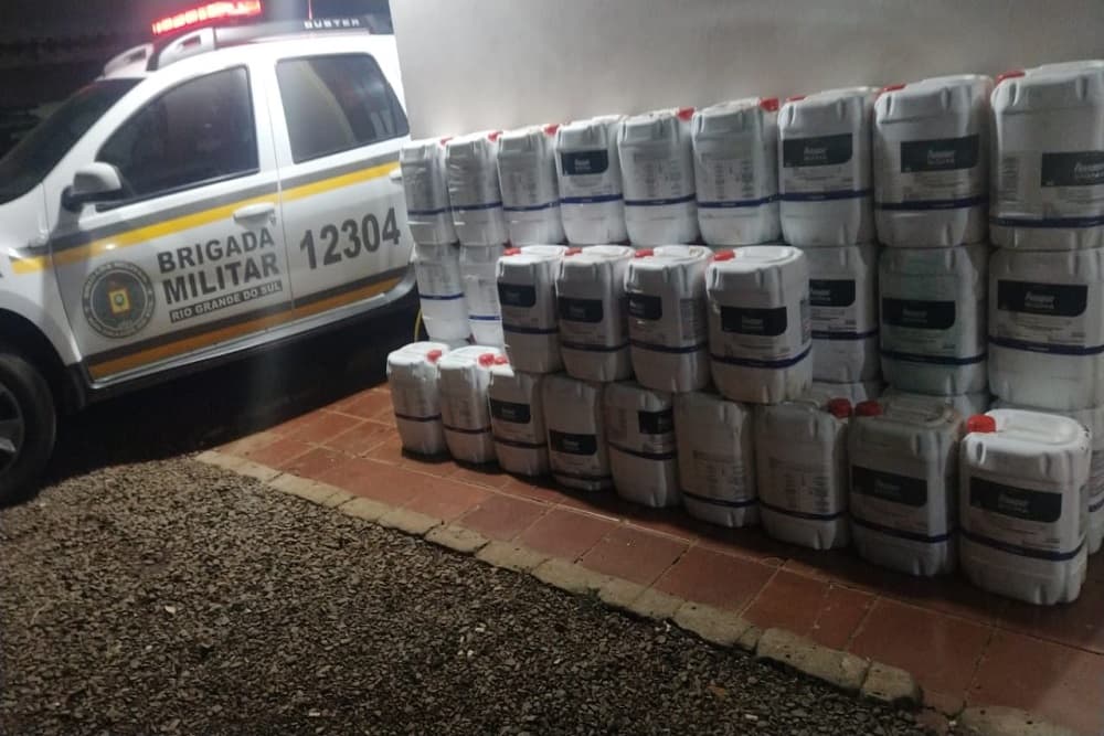 Homem é preso pelo crime de contrabando de agrotóxicos em Crissiumal