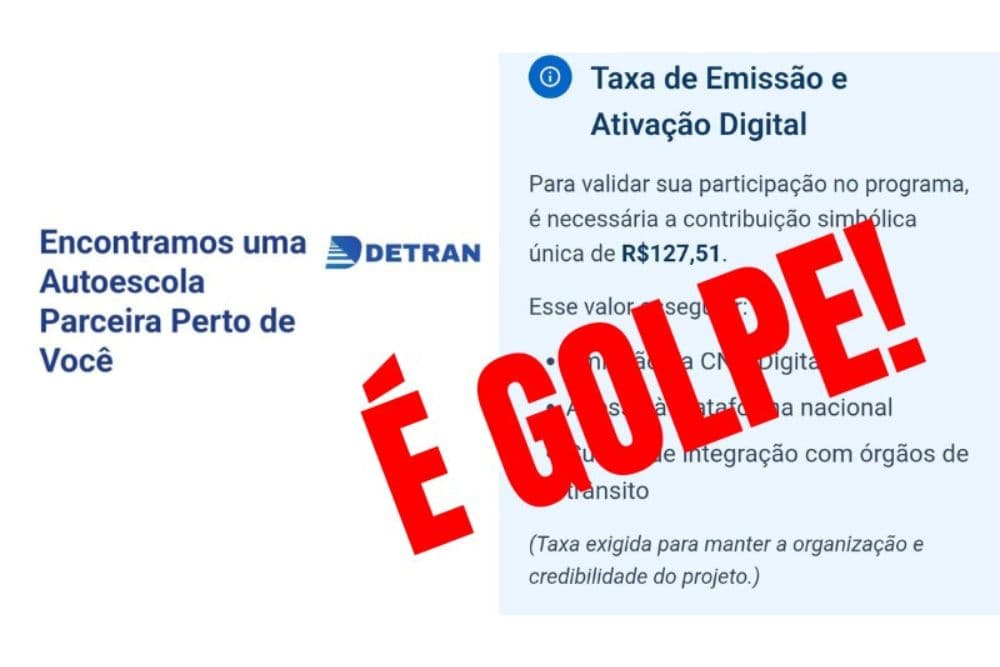 DetranRS alerta para golpe envolvendo CNH Social