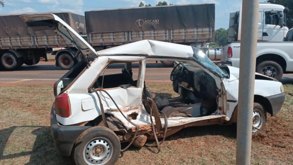 Homem morre em acidente de trânsito na BR 285, em Panambi