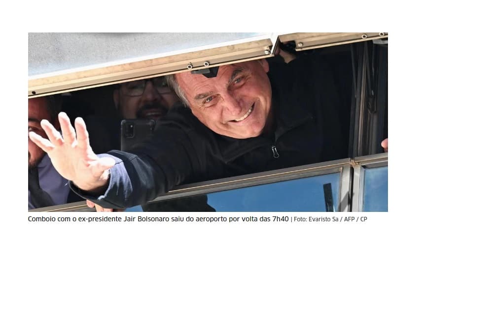 Bolsonaro deixa aeroporto de Brasília sem passar pelo desembarque