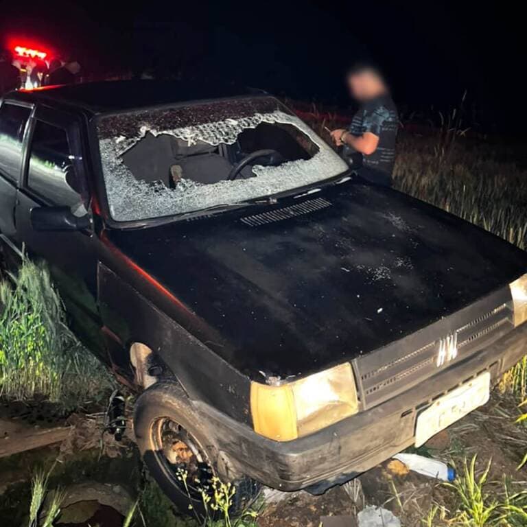 Candidato é agredido e tem veículo alvejado em Vicente Dutra