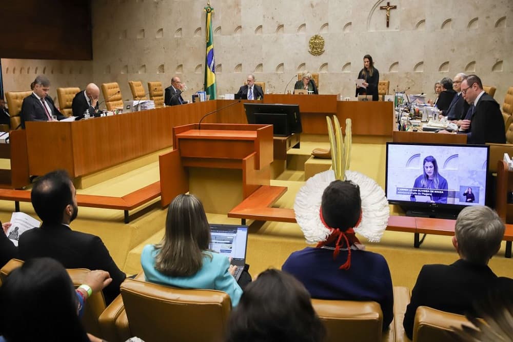 Com 9 votos a 2, STF conclui julgamento e derruba marco temporal das terras indígenas