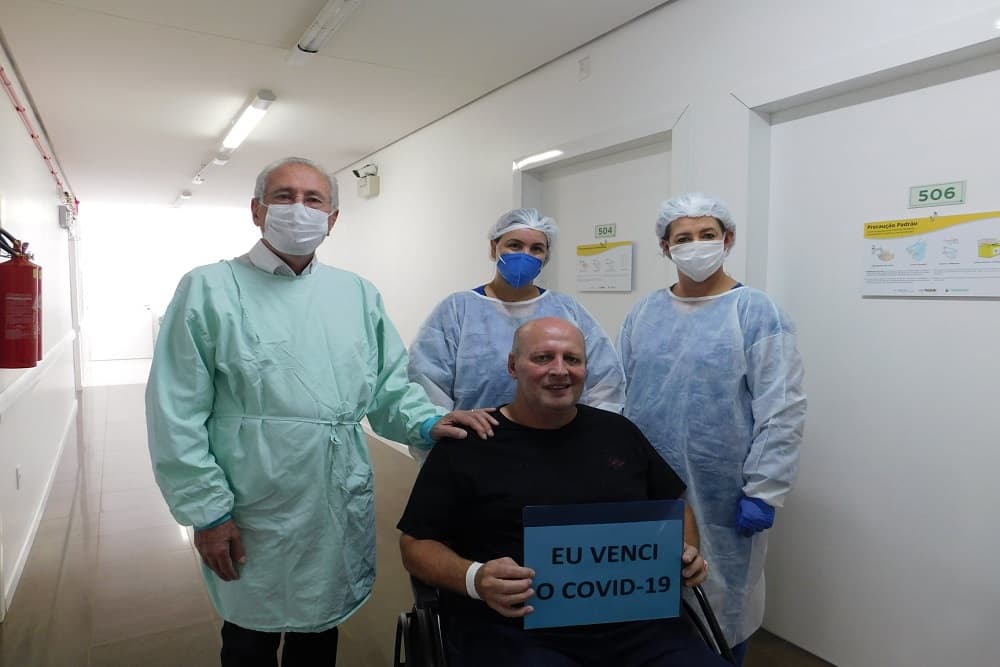 Diminui número de pacientes com COVID-19 no hospital de Santo Augusto