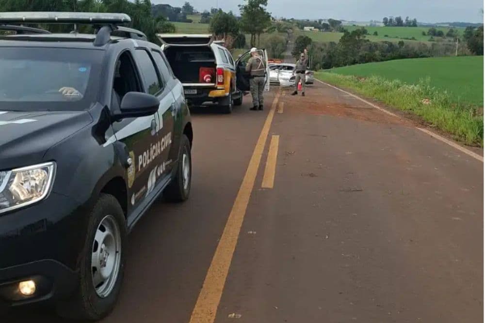 Identificado homem que morreu em acidente na ERS-514, em Ajuricaba