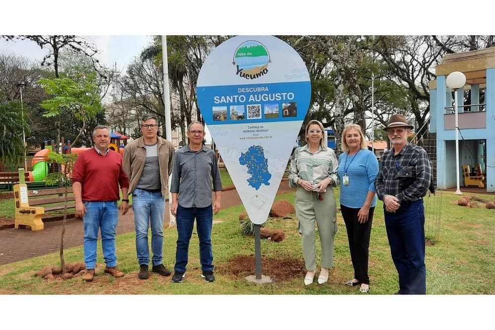 Santo Augusto recebeu placas da Rota do Yucumã