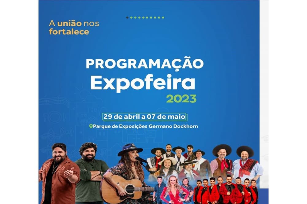 Programação| Começa amanhã a Expofeira/2023 de Três de Maio