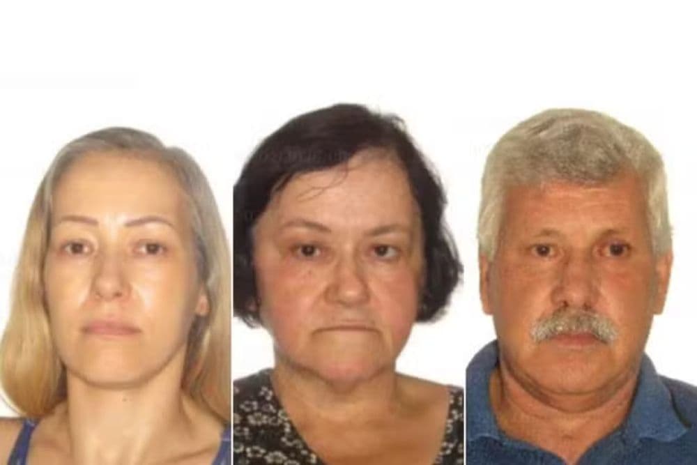 Família desaparecida há 3 semanas: sangue encontrado na casa de mulher é humano, diz polícia