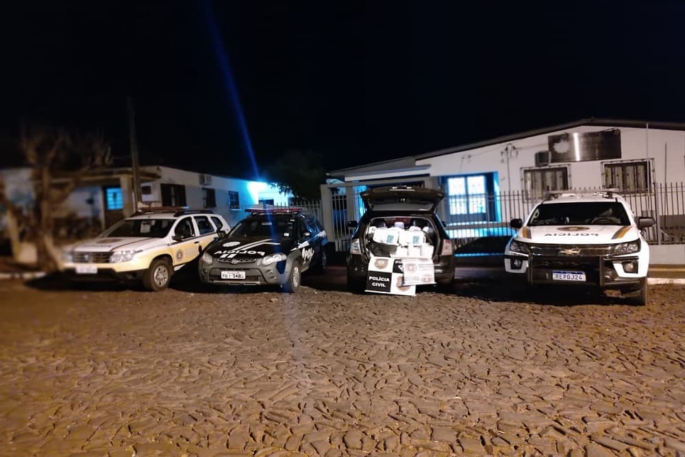 Agrotóxicos contrabandeados são apreendidos em Campo Novo