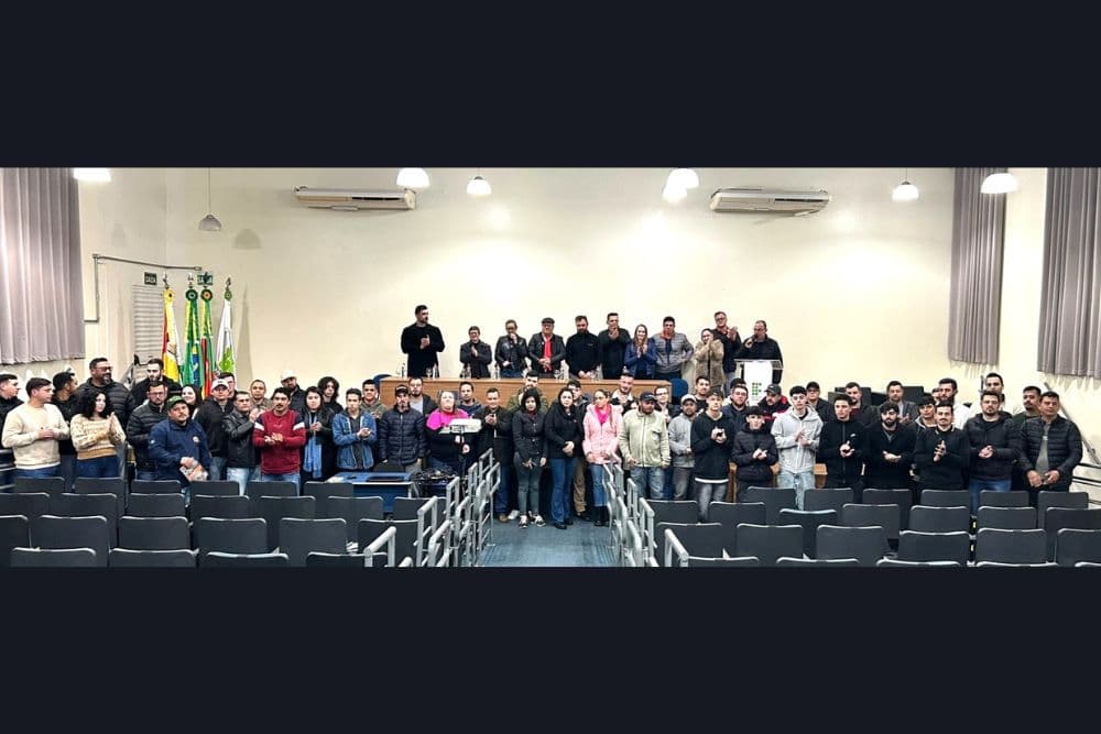 Aula Inaugural do Curso de Desenhista Mecânico marca avanço na qualificação profissional em Santo Augusto