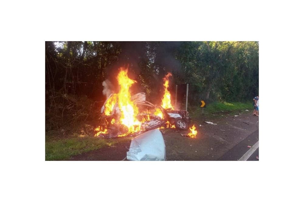 Grave acidente é registrado em Iraí