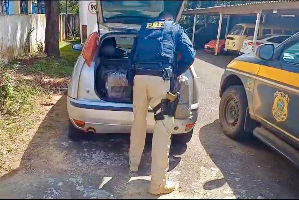 PRF apreende mais de meia tonelada de agrotóxicos ilegais em carro com placas de Independência